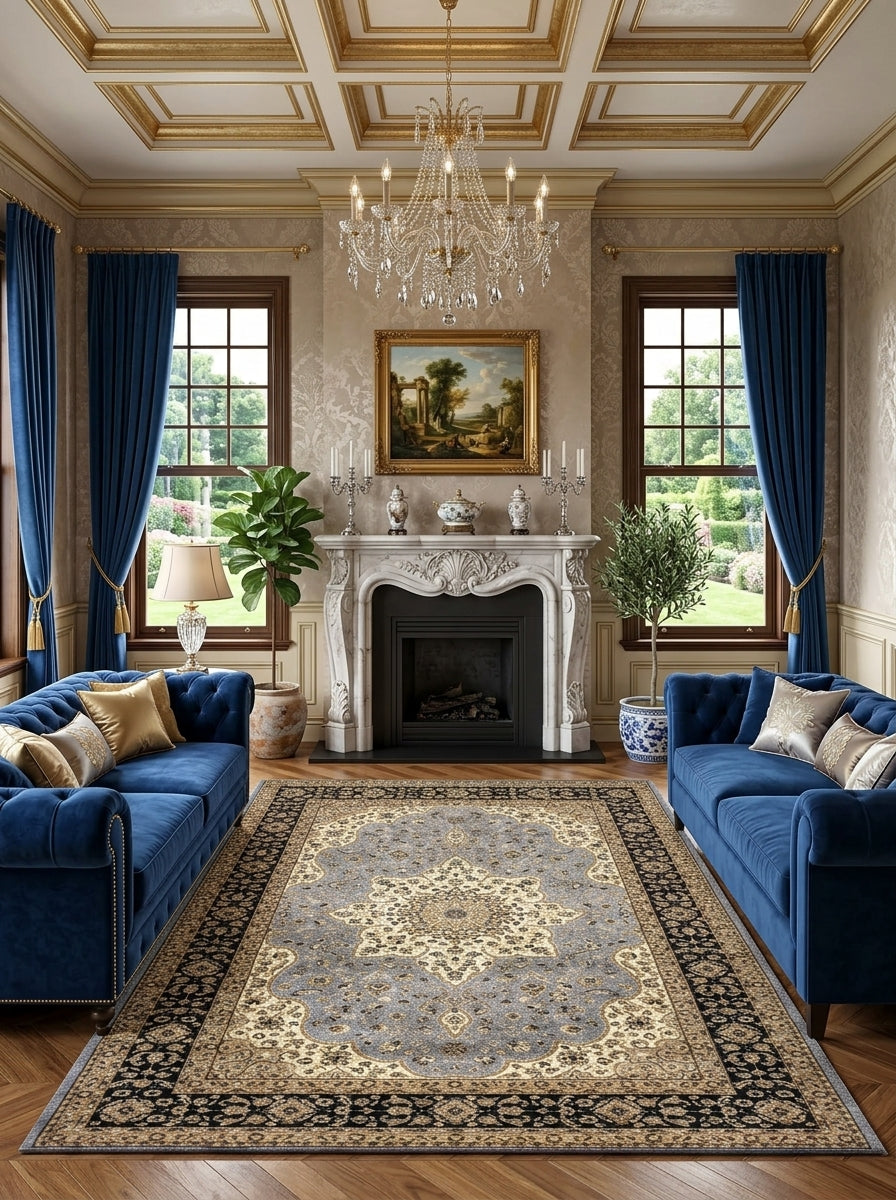 Traditional Pattern Rug – Kitchen & Hallway Style