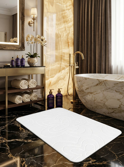 Soft Absorbent Bath Mat – Mat & Pedestal Options