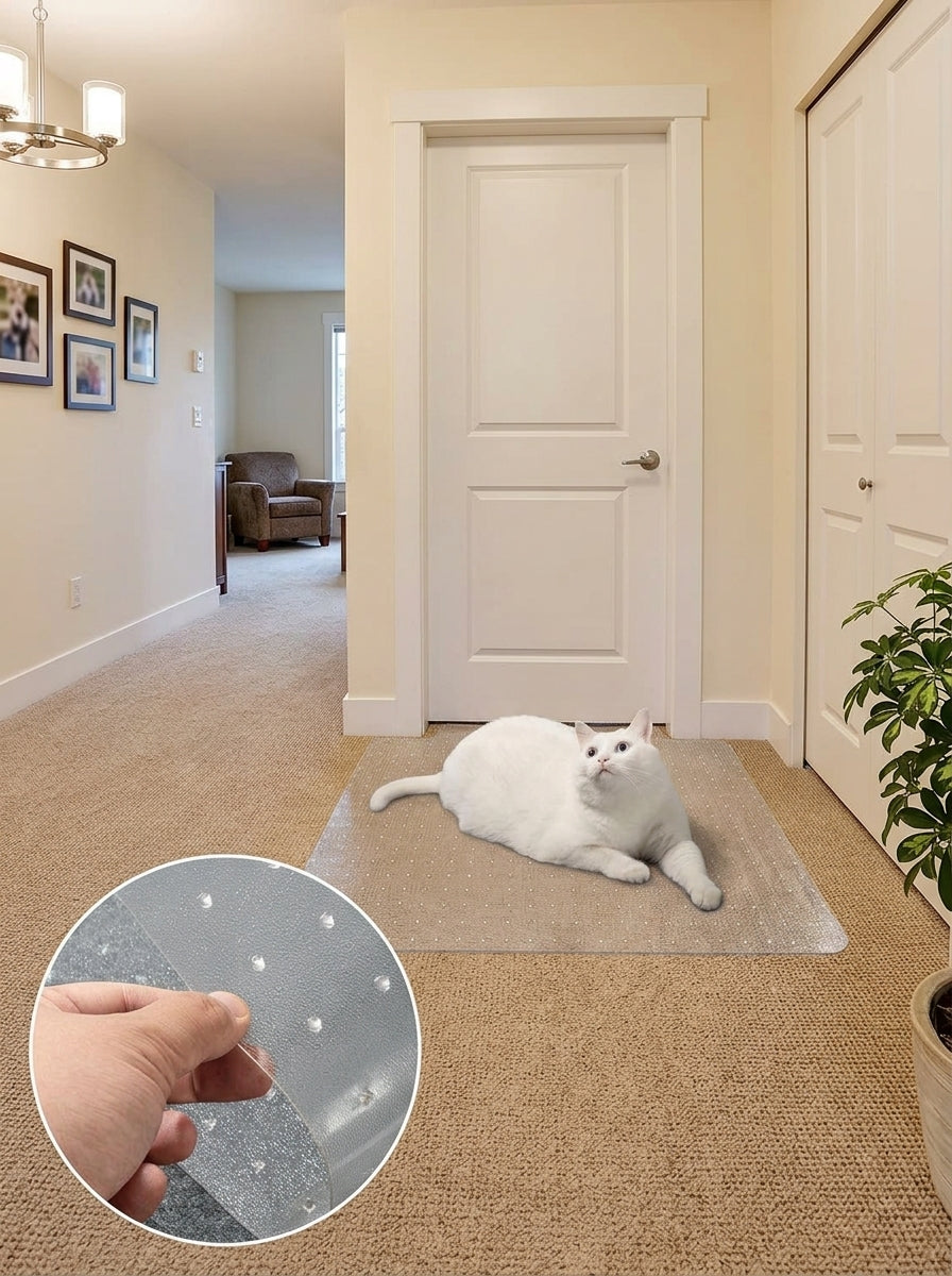 Clear Carpet Protector Roll – Transparent Floor Mat