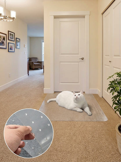 Clear Carpet Protector Roll – Transparent Floor Mat