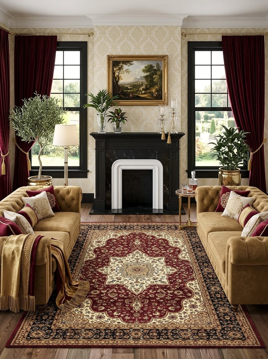 Traditional Pattern Rug – Kitchen & Hallway Style