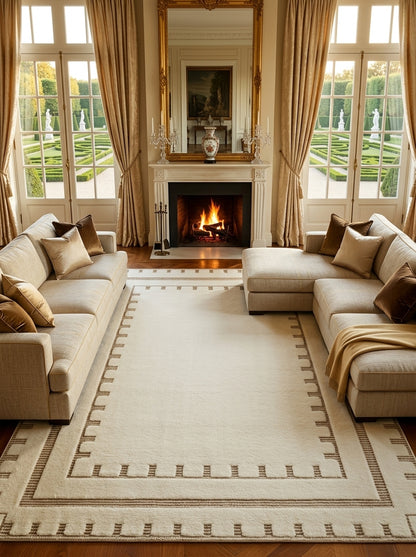 Modern Non-Slip Indoor Rug – Living Room & Bedroom