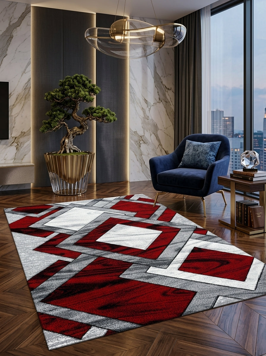 Modern Living Room Rug – Contemporary Indoor Design