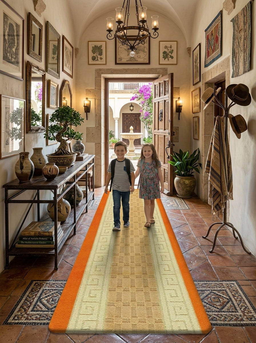 Washable Non-Slip Rug – Door Mat & Hallway Runner