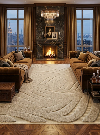 Modern Non-Slip Indoor Rug – Living Room & Bedroom
