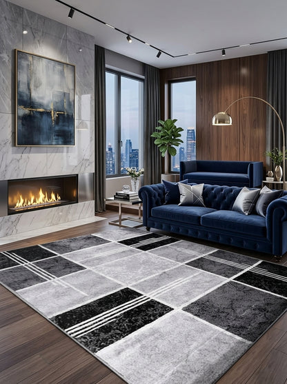 Large Modern Rug – Living Room & Bedroom Carpet