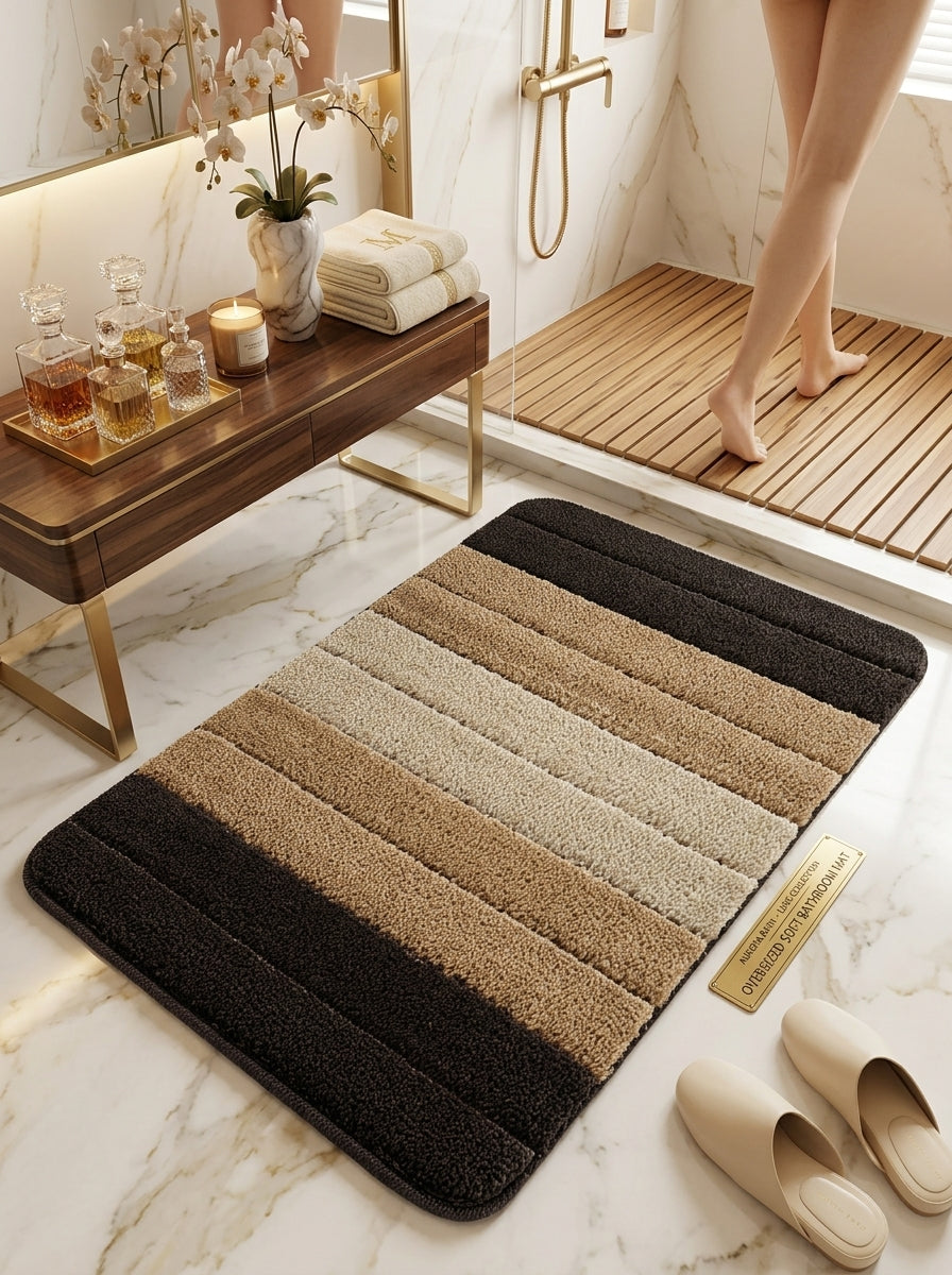 Oversized Soft Bathroom Mat – Plush Floor Rug