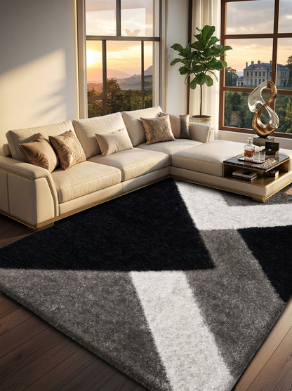 Pona Nova Deep Pile Shaggy Rug – Soft Area Carpet