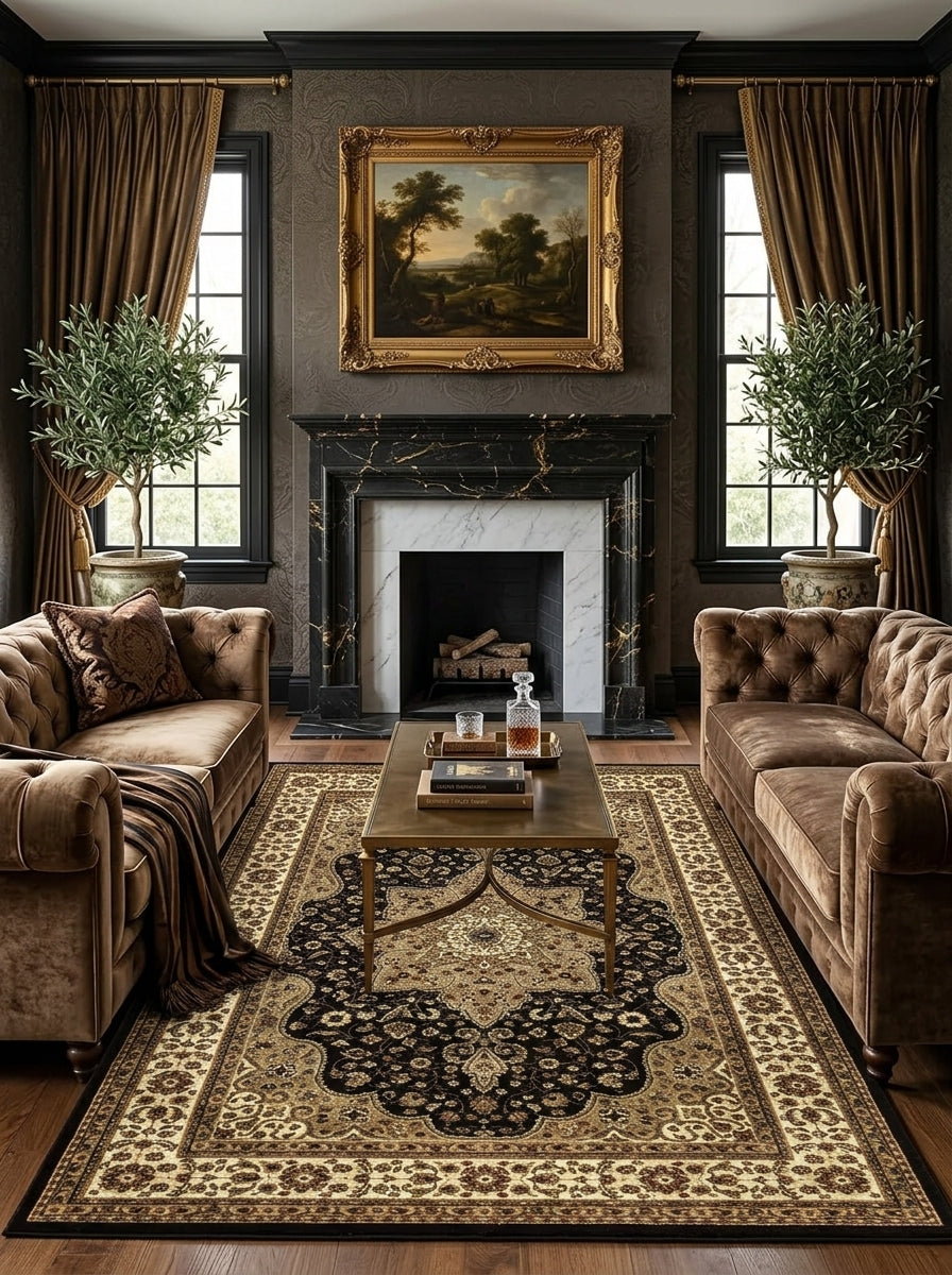Traditional Pattern Rug – Kitchen & Hallway Style