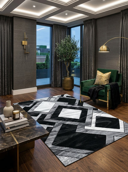 Modern Living Room Rug – Contemporary Indoor Design