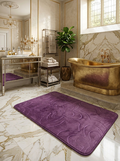 Soft Absorbent Bath Mat – Mat & Pedestal Options