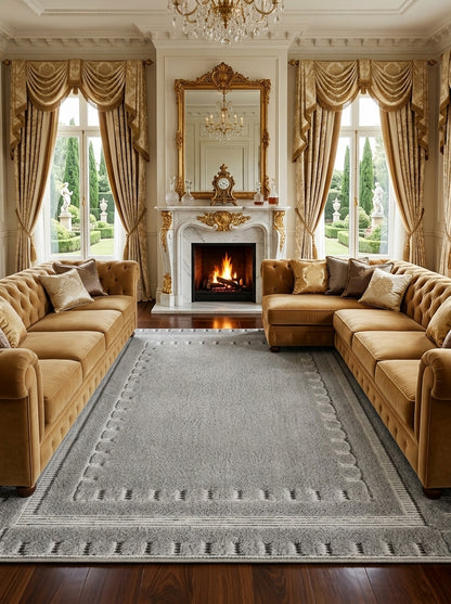 Modern Non-Slip Indoor Rug – Living Room & Bedroom