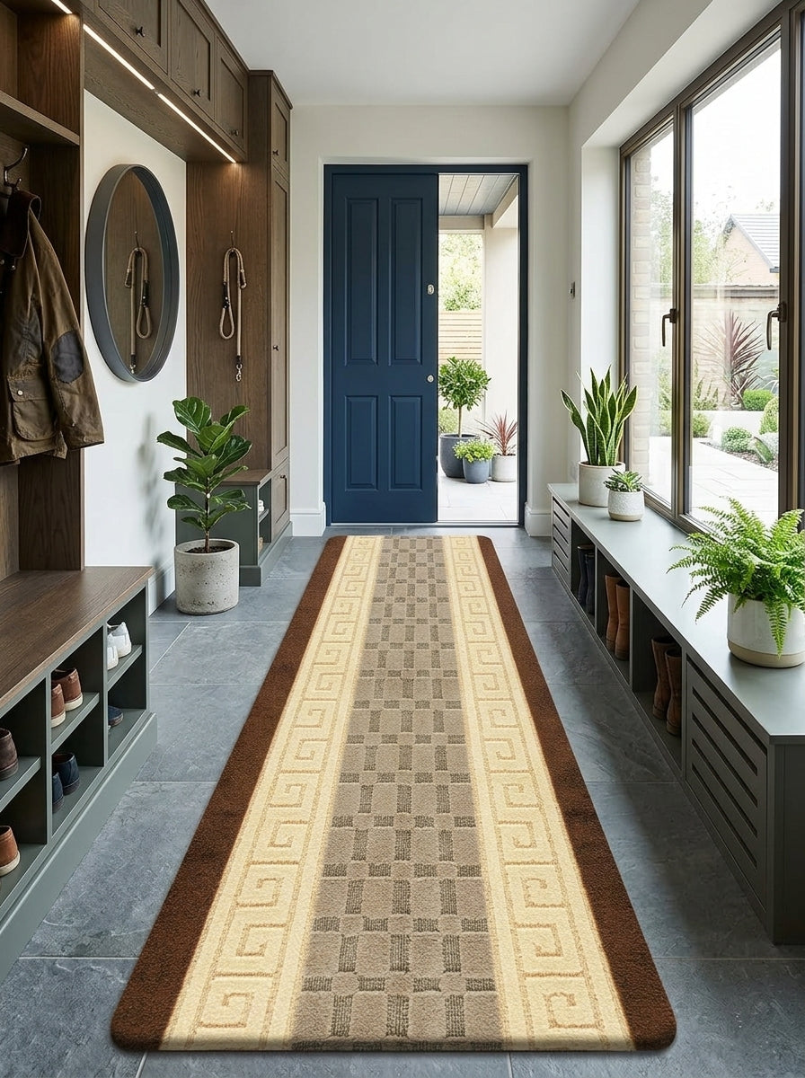 Washable Non-Slip Rug – Door Mat & Hallway Runner
