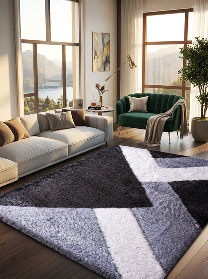 Pona Nova Deep Pile Shaggy Rug – Soft Area Carpet