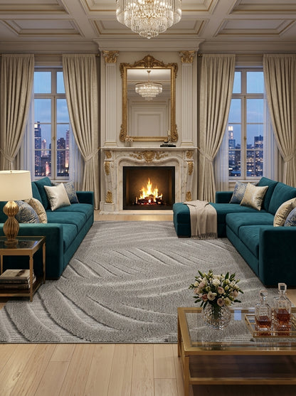 Modern Non-Slip Indoor Rug – Living Room & Bedroom