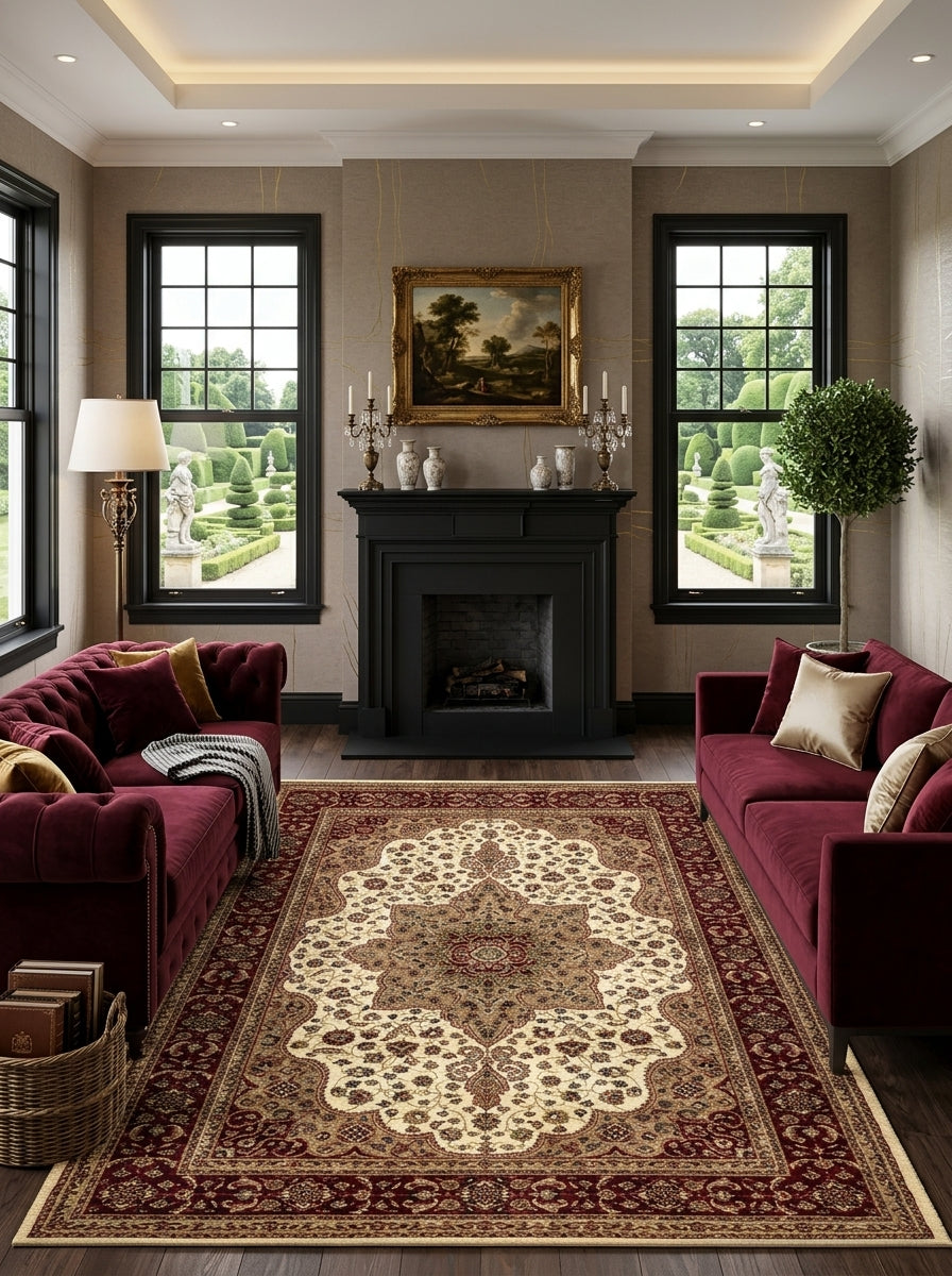 Traditional Pattern Rug – Kitchen & Hallway Style