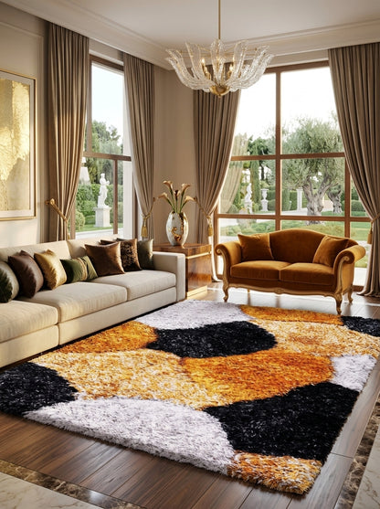 Pona Nova Deep Pile Shaggy Rug – Soft Area Carpet