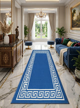 Greek Pattern Runner Rug – Hallway & Kitchen Mat