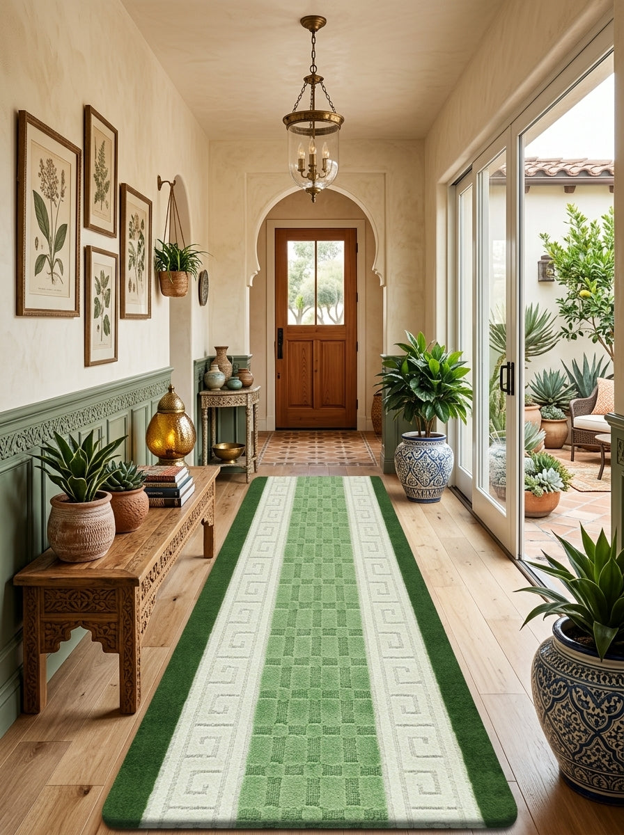 Washable Non-Slip Rug – Door Mat & Hallway Runner