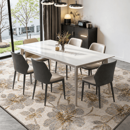 Andalusia Patterned Area Rug – Green & Beige