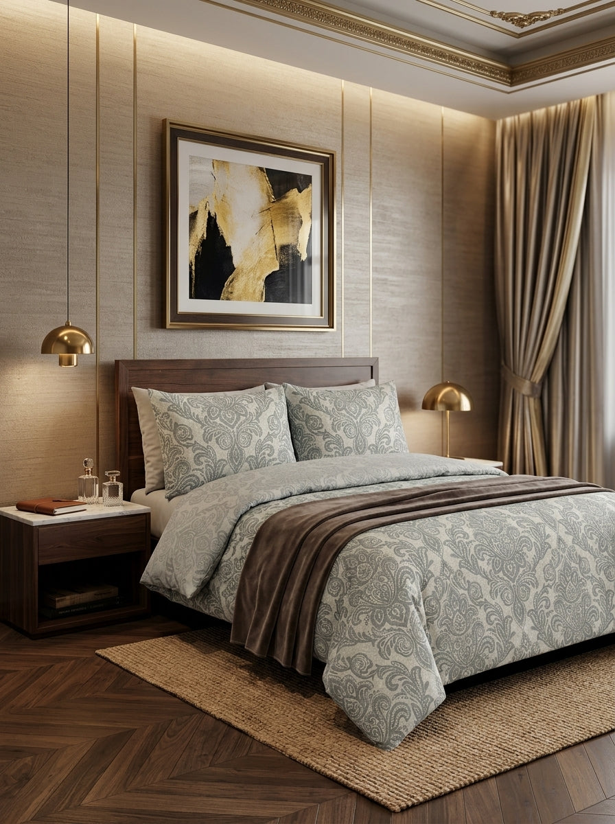 Floral Duvet Cover Set – Rich Cotton Bedding