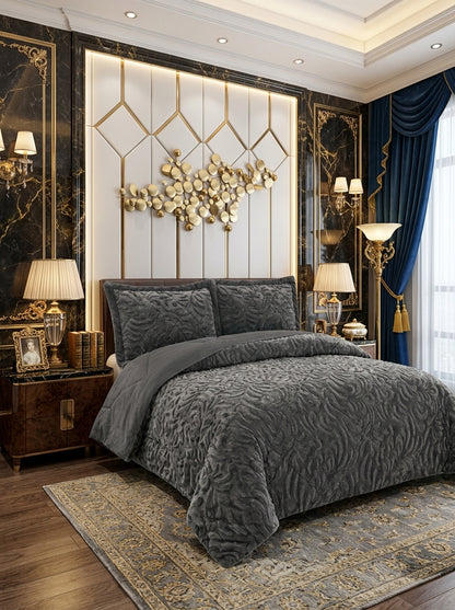 Teddy Fleece Duvet Cover Set – Cosy 3 Piece Bedding