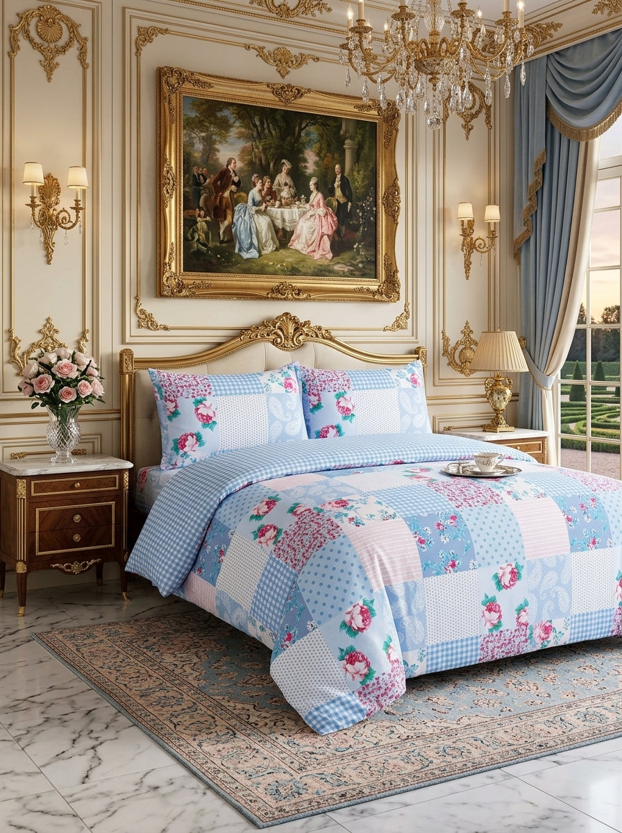 Floral Duvet Cover Set – Rich Cotton Bedding