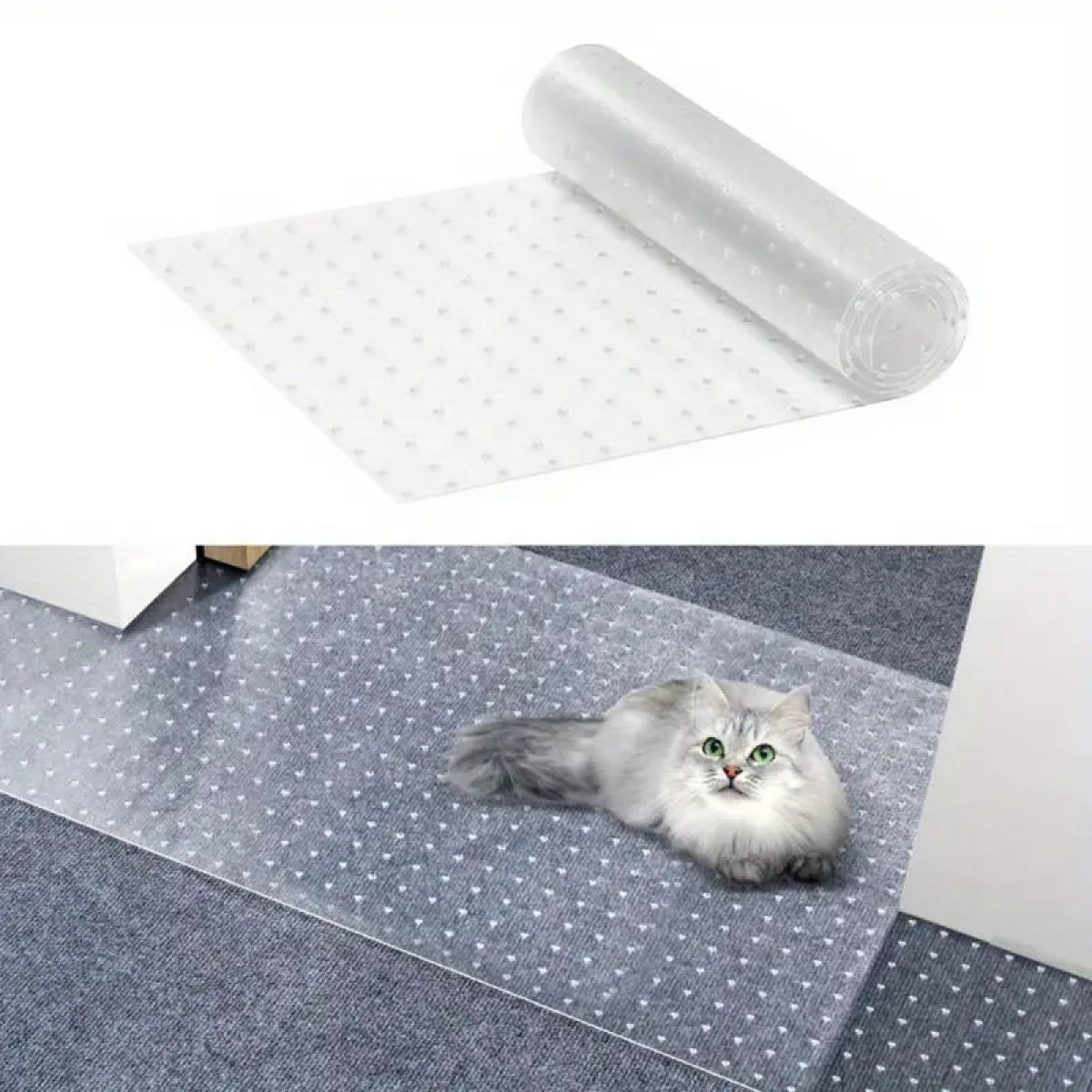 Clear Carpet Protector Roll – Transparent Floor Mat