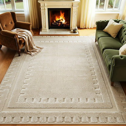 Modern Non-Slip Indoor Rug – Living Room & Bedroom