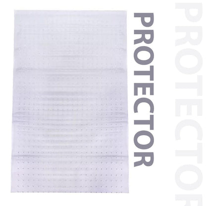 Clear Vinyl Carpet Protector - Transparent