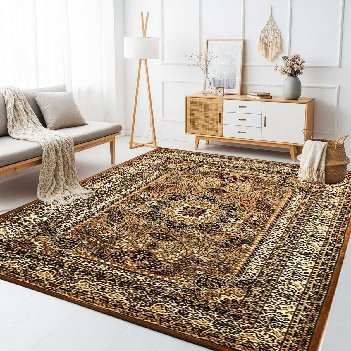 Marrakesh Moroccan Boho Rug – Patterned Area Rug