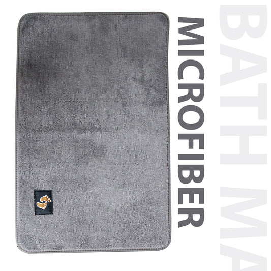Microfibre Non-Slip Bath Mat – Bathroom Floor Rug