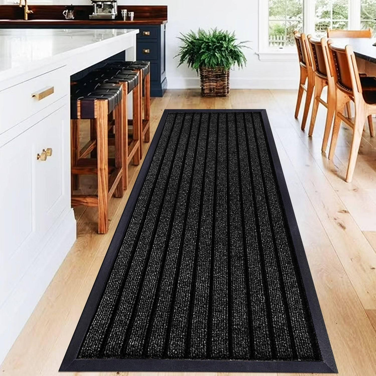 Rubber Hallway Runner Mat – Heavy Duty Entrance