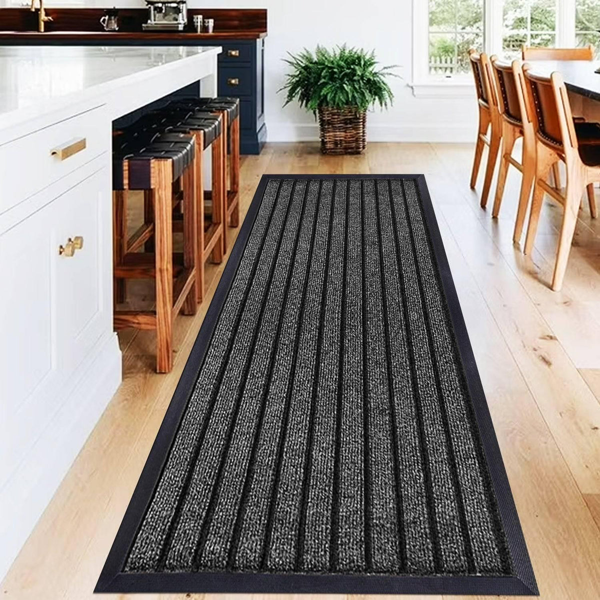 Rubber Hallway Runner Mat – Heavy Duty Entrance